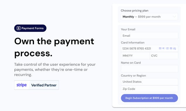 Unstack Payments